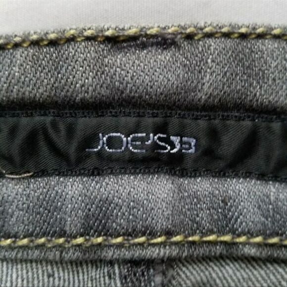 Joe’s Grey Chelsea Fit Skinny Midrise Jeans Sz 25 - Picture 6 of 14